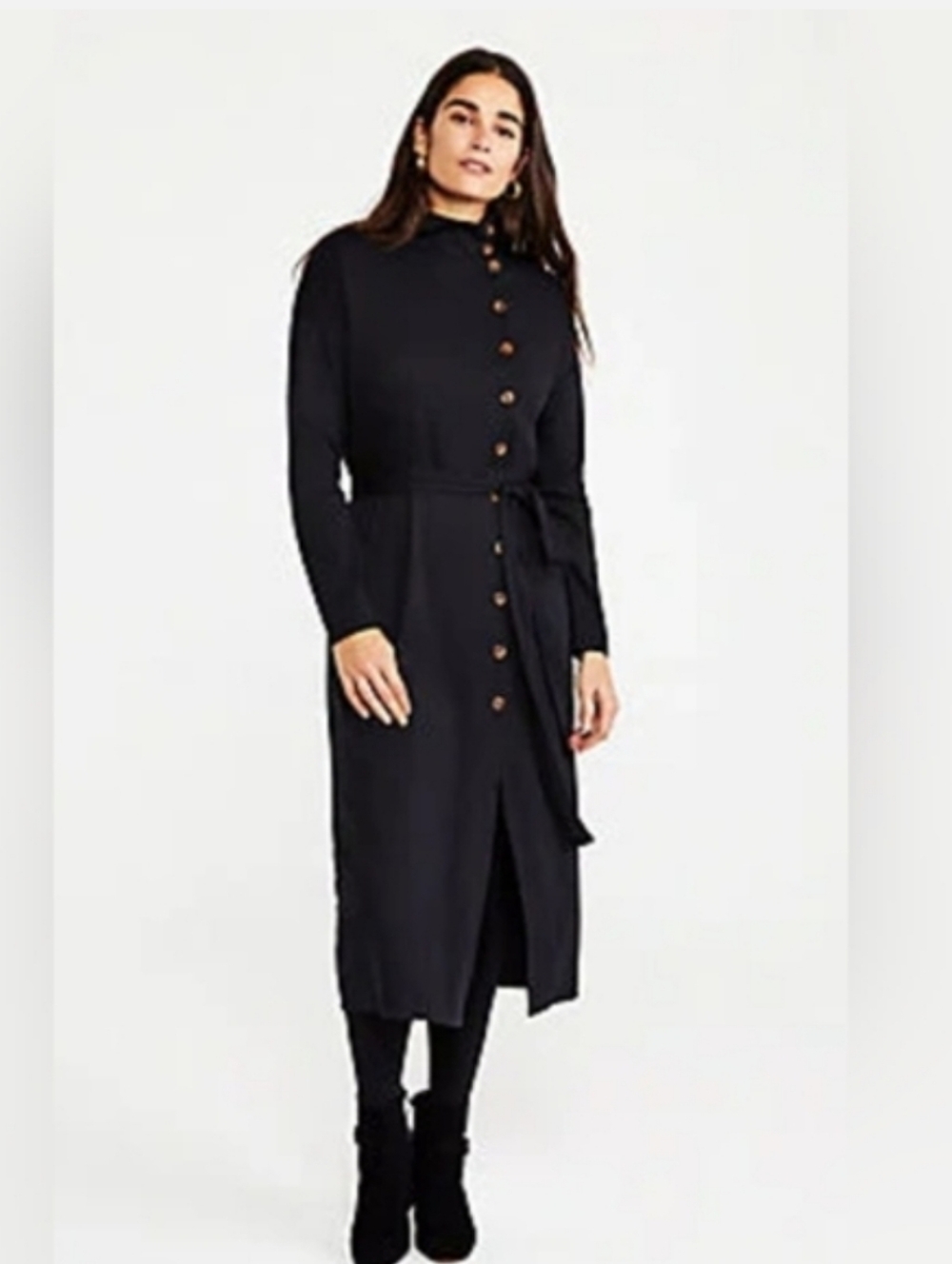 Ann Taylor Mock Neck Dress